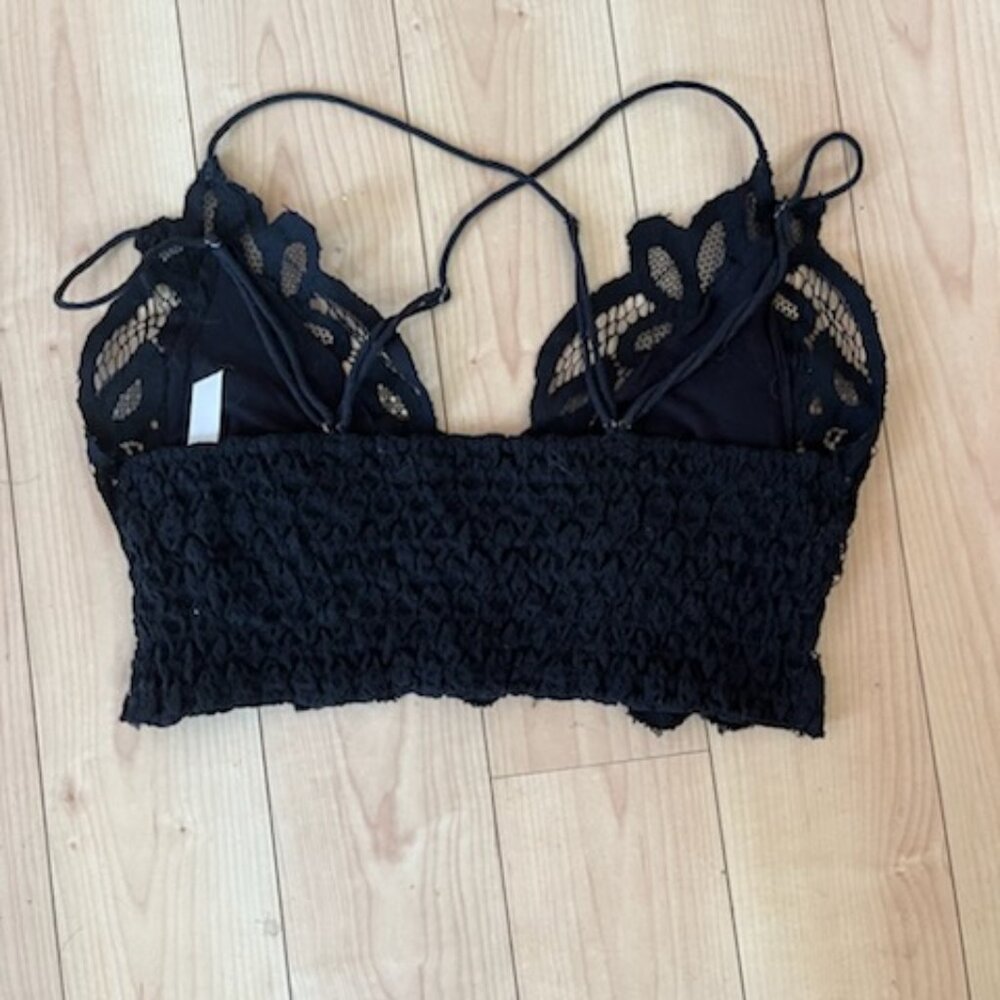 Free People Balck Barlette - Picture 2 of 4